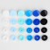 Plastic buttons, d = 12 mm, 240 pcs, in the organizer, colorful color
