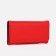 Women's wallet on magnet, red color