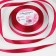 Satin tape, 10 mm × 23 ± 1 m, raspberry color No. 72