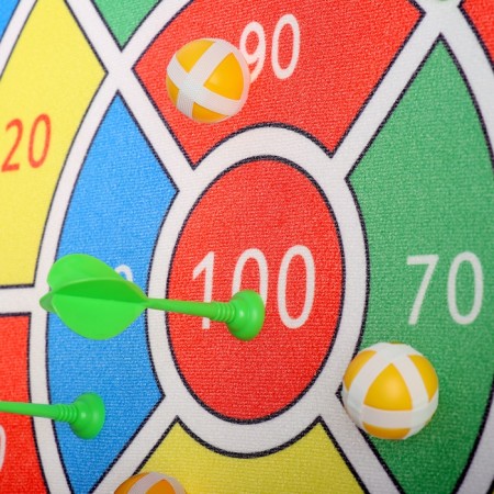 Darts "goal", D-75cm, with balls and darts-2