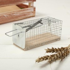 Mousetrap-trap (cage), 12 × 5 × 5 cm, metal