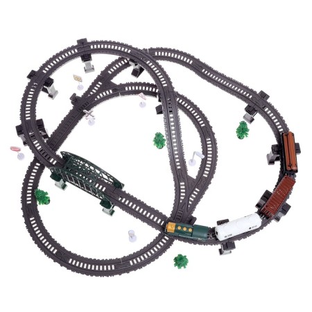 Railway "Lesopilka", nursery, works from batteries-1