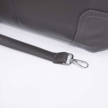 Bag-tout on lightning, brown color-6