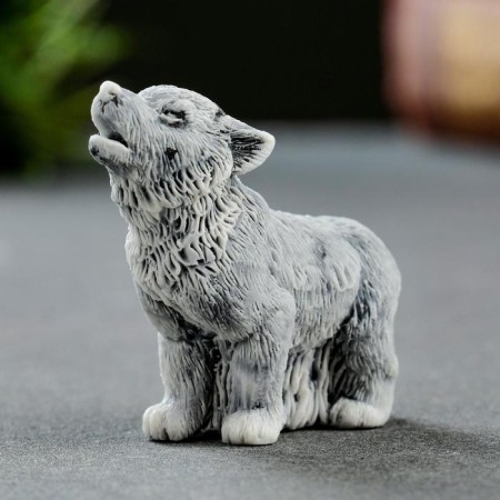 Souvenir "Wolf Washing Small" 4.5cm-3