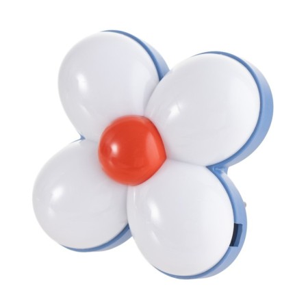 Night Plastic "Chamomile" LED white-blue 8x5x8 cm Risalux-7