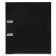 A4, 75 mm registrar, calligrata, PVC, embossing "Len", metal edging, pocket for a spine, black, black, mix