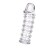 Toyfa penis nozzle, transparent color, 12.5 cm
