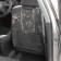 Torso-Nosapinayka Nutrition on the back of a seat 58 × 42 cm, transparent