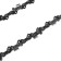 LOM champion chain 16 ", 400 mm, groove width 1.3 mm, step 3/8", 56 links