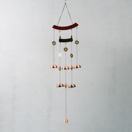 Music of wind metal "arcs" 6 bells 80 cm