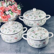Set of pan Lenardi Magnolia, 6 items