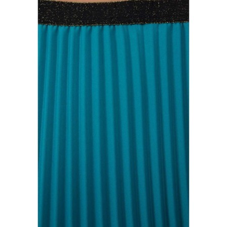 Female skirt, size 48, turquoise color-3