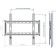 Kromax Ideal-3 Black 22 "-65" Max.50kg, wall-mounted bracket