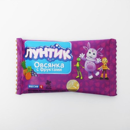 Bank "Vitala Luntik" oatmeal with fruits, 40 g.