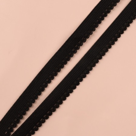 A set of rubber bands for sewing underwear, 5 types, black color-9