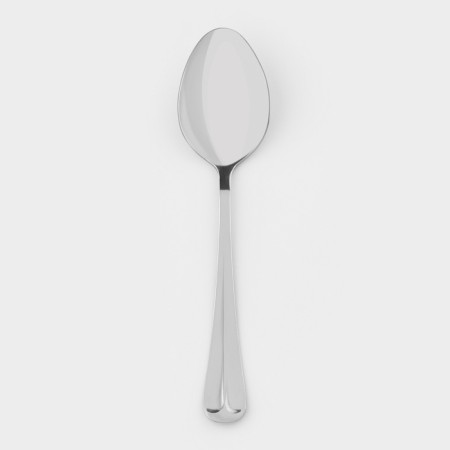 Tablespoon “Coos”, h = 19.5 cm, thickness 1.8 mm, silver color-1