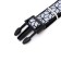 Collar with reflective ornament, 55 x 2.5 cm, black