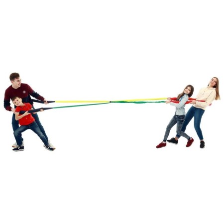 Loops for tugs, the game "Who is stronger No. 3", length 2 m, color mix