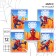 Notebook in a cage 12 sheets, 5 types of mix, cover coated cardboard, spider-man