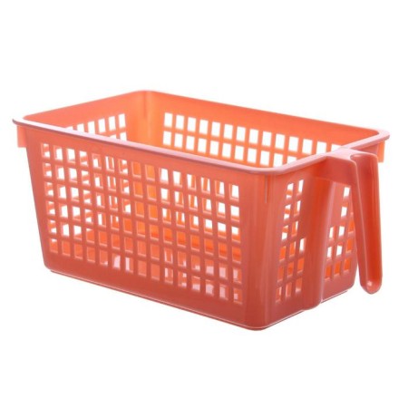 Storage basket with a handle, 28 × 16 × 12 cm, color mix-7