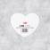 Valentine Postcard "Love Message", 7 x 6 cm