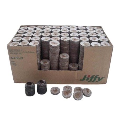 Peat tablets for woody crops, d = 3.6 cm, with a shell, set of 640 pcs., Jiffy-7 Forestry-1