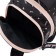 School backpack 40 x 26 x 19 cm, ergonomic back, Hatber sreet "Moore-huma", pink/black NRK_77090