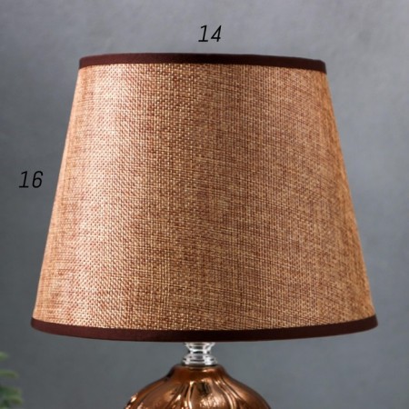 HELP lamp 16738/1GD E14 40W Gold H.32cm Risalux-2