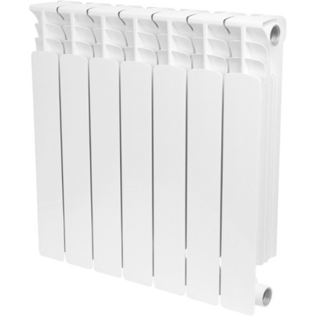 Bimetallic radiator Stout Space, 500 x 90 mm, 7 sections, side connection