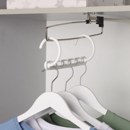 Monnant Organizer Transformer, 24 cm, 5 hooks, white color-2