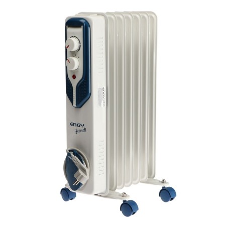 ENGY EN-2507 heater, oil, 1500 watts, 20 m², 7 sections, white