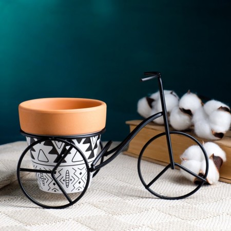 Kashpo "Bicycle" 9*9cm on a meter-2