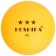 A set of balls for table tennis Boshika, D = 40 mm, 3 stars, 3 pcs., Orange color