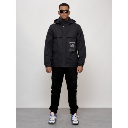 Sports male jacket, size 52, black color