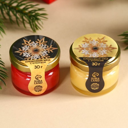 New Year's gift "New Year will be luxurious": tea, cream honey, chocolate-1