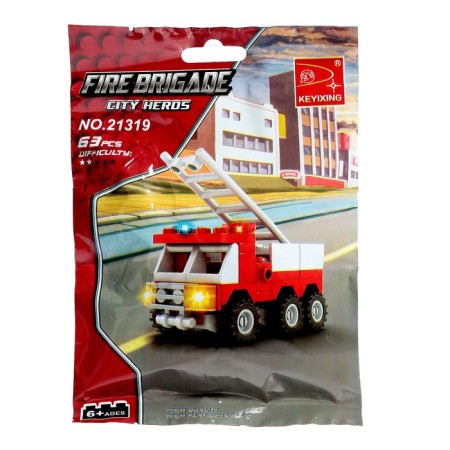 Designer "Fire machine", 63 parts-6