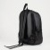 Women's backpack made of artificial leather with lightning, 3 pockets, black color