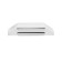 Furniture magnet M002W, 60x13, medium, white