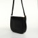 Women's bag on the Textura valve, average size, black color