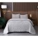 Kit: bedspread 160x220 cm, pillowcase 50x70 cm, light gray color