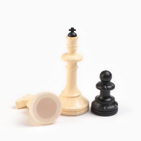 Chess Wooden Grandmaster, tournament 43 x 43 cm, King H-10 cm, pawn H-5 cm-5