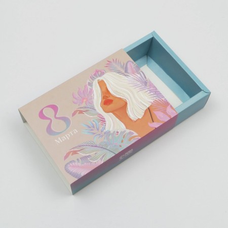 Confectionery box, packaging, “March 8”, 20 x 15 x 5 cm-1