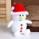 Soft toy "Snowman", 18 cm