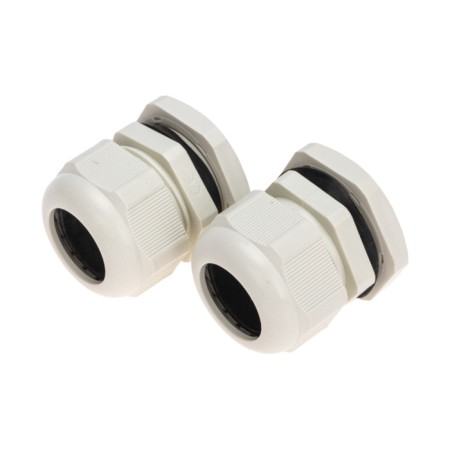 Cable input PG-29 (18-25mm) gray, kit (2 pcs/union) rexant-1