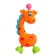A set of rattles with teething, 7 pieces in a set, in a container