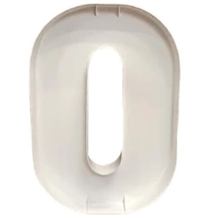 The frame for the aeromosaic "number", white, 100 cm, 1 pc.