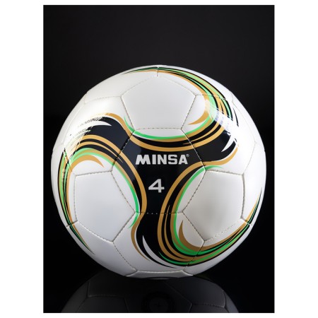Ball football minsa spin, tpu, machine stitching, 32 panels, p. 4-5