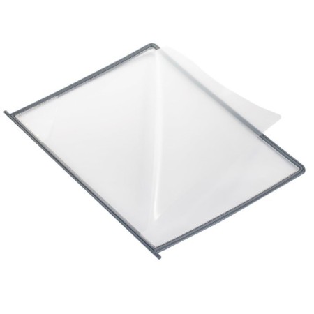 A4 demosystem panel, with a tabulator, gray frame, Brauberg, 231233-2