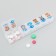 Tabert’s pill “For the baby”, 7 sections, Russian letters, 15.5 x 3.4 cm.