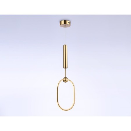 LED LED suspended with a remote control Ambrella Light, Line, FL10578, LED, 56 W, 4200LUM, 3000-6400K, Brass color-2